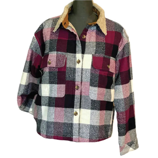Flyshacker Women's Maple Falls Berber Lined Jacket-Women's - Clothing - Tops-Flyshacker-Appalachian Outfitters