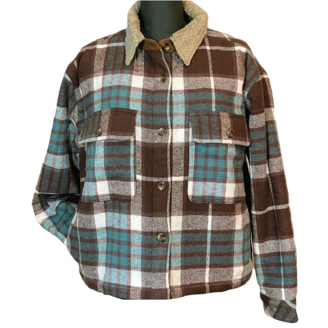 Flyshacker Women's Maple Falls Berber Lined Jacket-Women's - Clothing - Tops-Flyshacker-Appalachian Outfitters