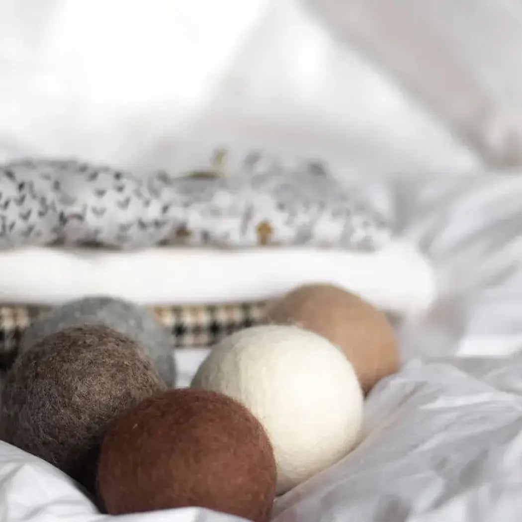 Friendsheep Natural Mystic Brown Mix Eco Wool Dryer Balls-Accessories - Novelty-Friendsheep-Appalachian Outfitters