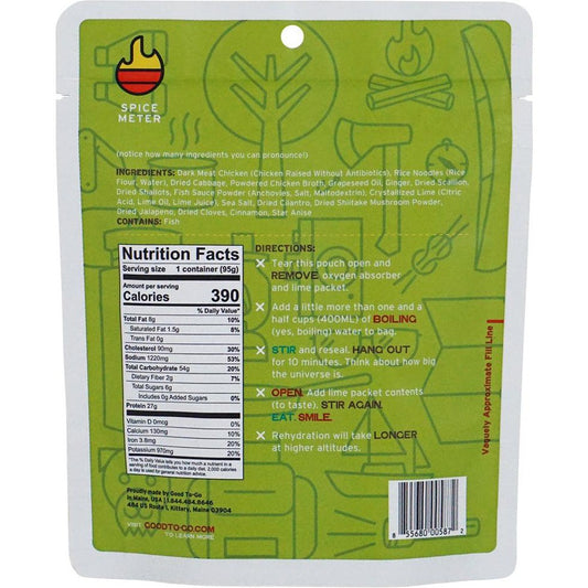 Chicken Pho-Food - Backpacking-Good To-Go-Appalachian Outfitters