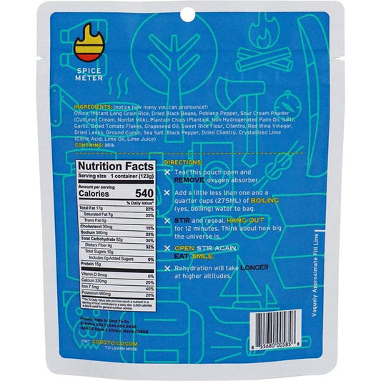 Cuban Rice Bowl-Food - Backpacking-Good To-Go-Appalachian Outfitters