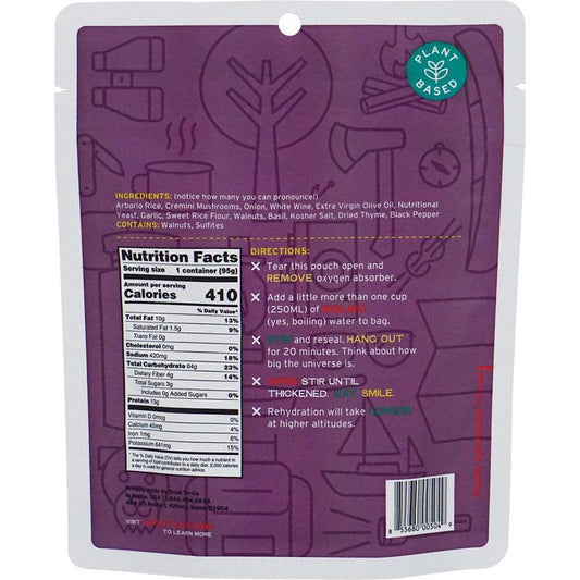 Herbed Mushroom Risotto-Food - Backpacking-Good To-Go-Appalachian Outfitters