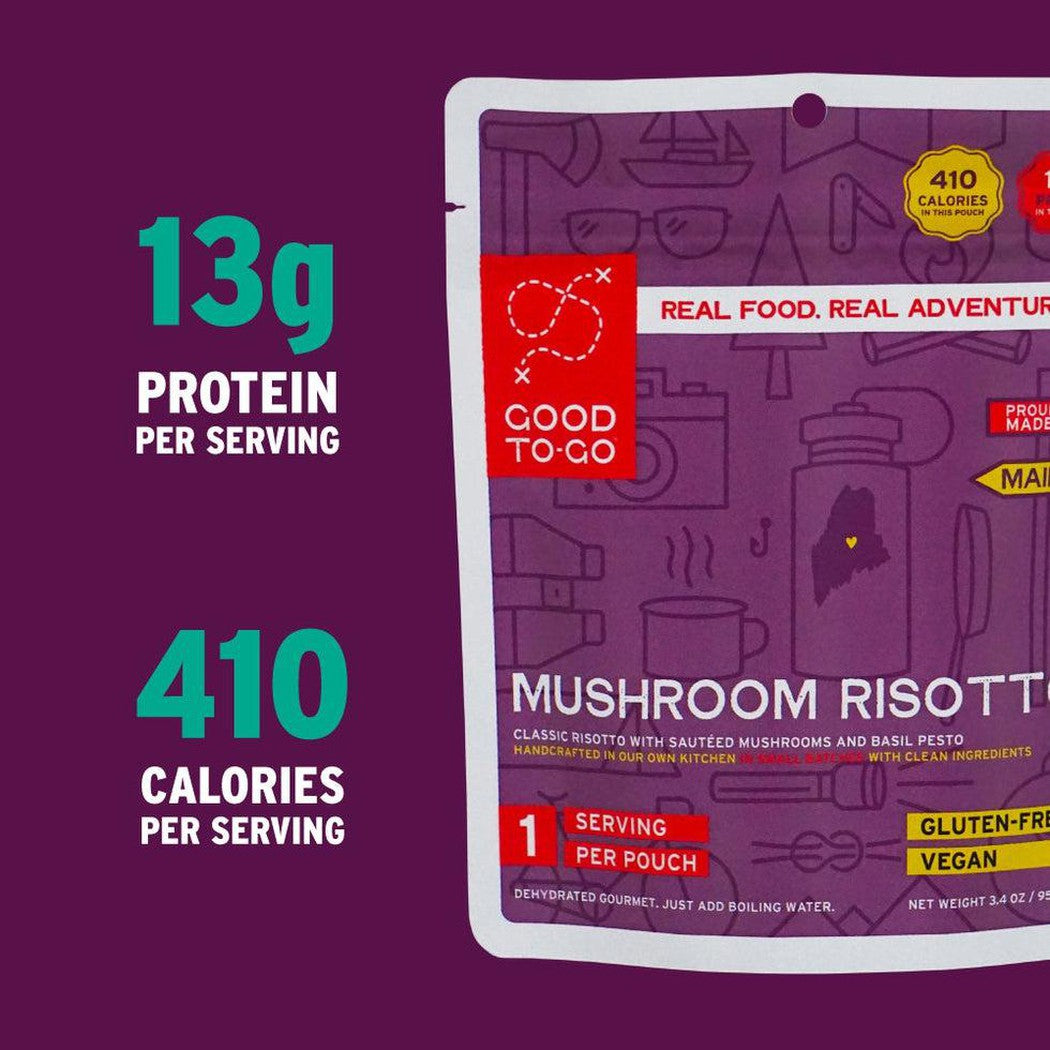 Herbed Mushroom Risotto-Food - Backpacking-Good To-Go-Appalachian Outfitters