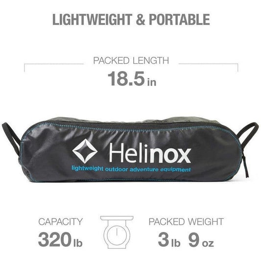 Chair One XL-Camping - Camp Furniture - Chairs-Helinox-Black-Appalachian Outfitters