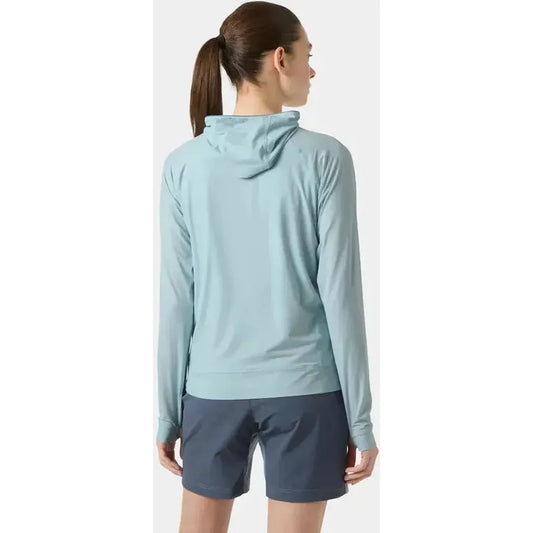 Helly Hansen Women's Shine Solen Half-Zip Sun Hoodie-Women's - Clothing - Tops-Helly Hansen-Appalachian Outfitters