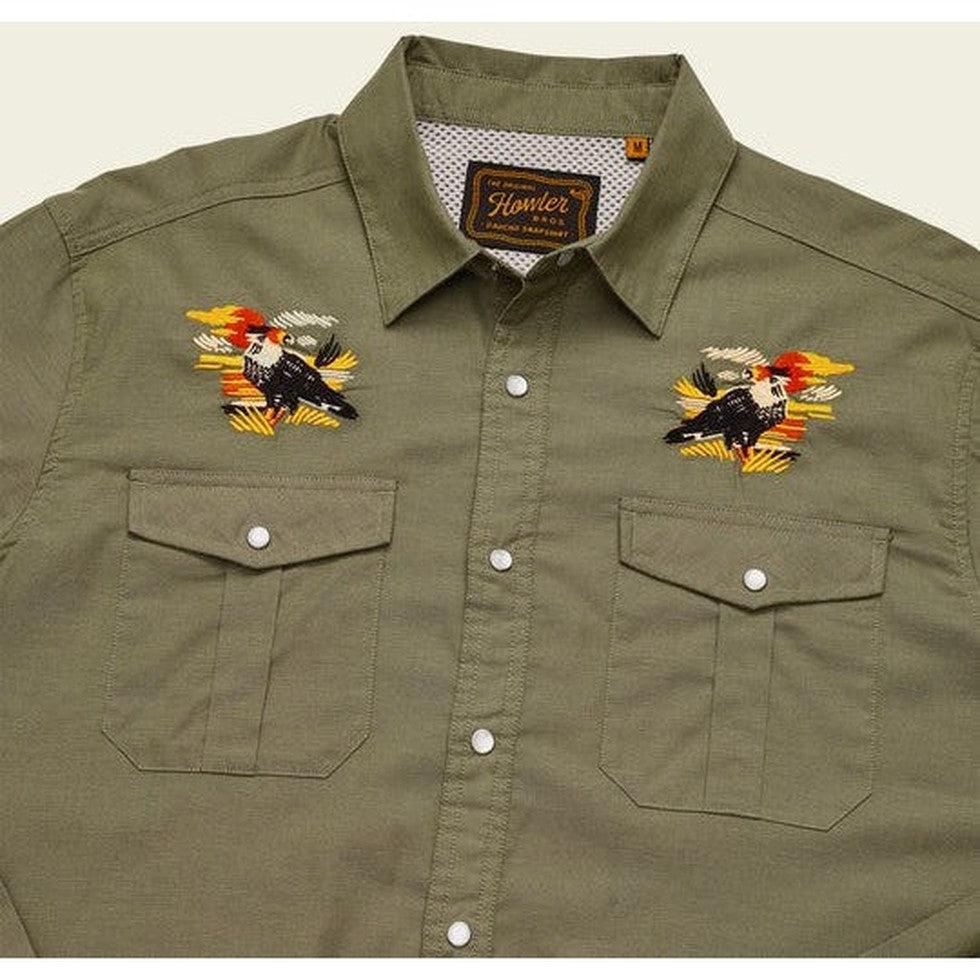 Howler Brothers Men's Gaucho Snapshirt-Men's - Clothing - Tops-Howler Brothers-Appalachian Outfitters