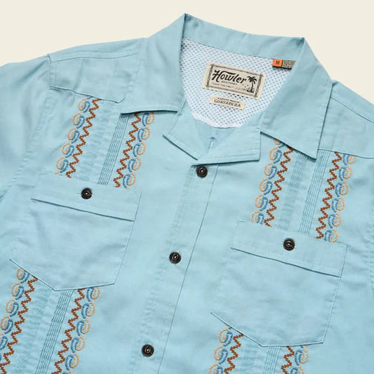 Howler Brothers Men's Guayabera Shirt-Men's - Clothing - Tops-Howler Brothers-Appalachian Outfitters