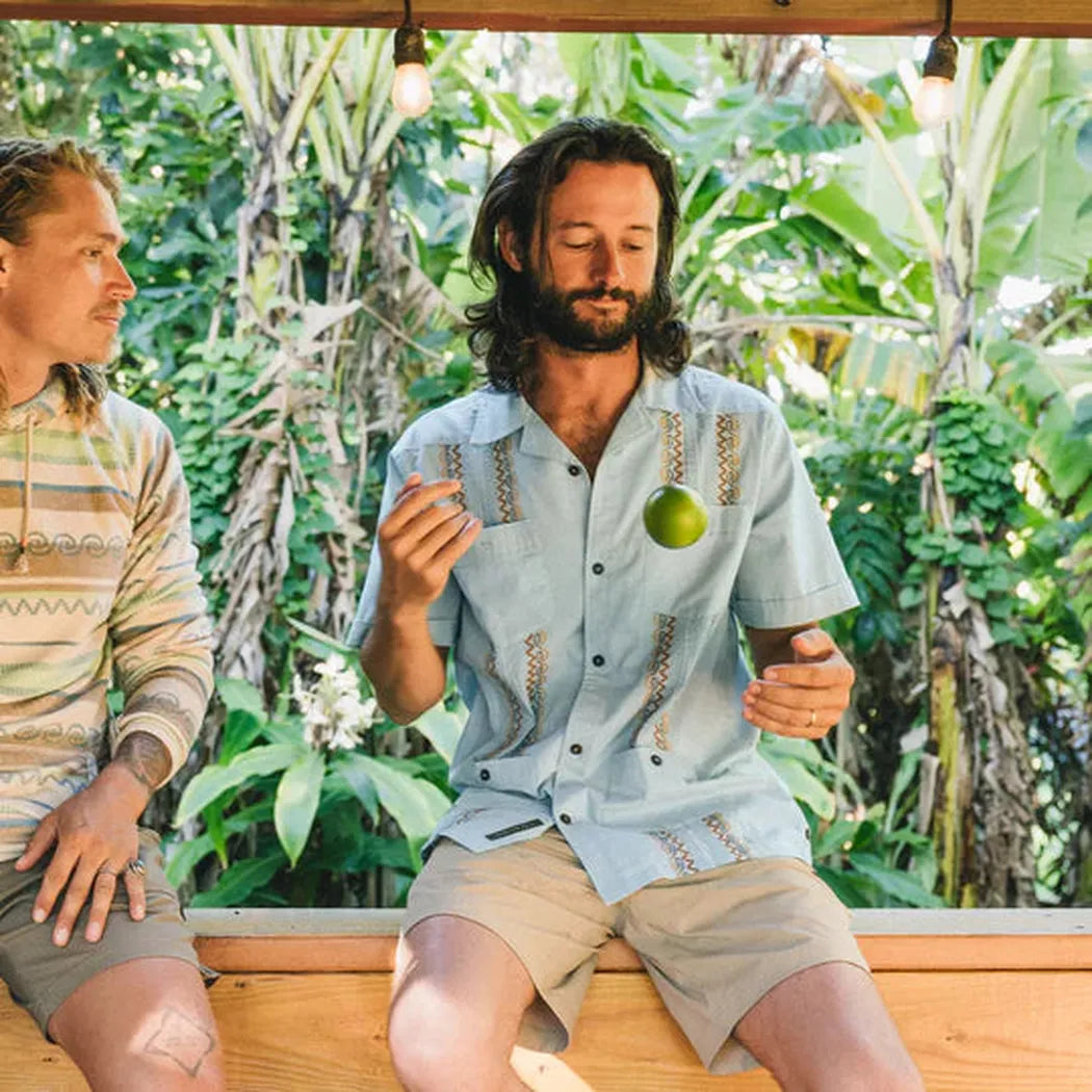 Howler Brothers Men's Guayabera Shirt-Men's - Clothing - Tops-Howler Brothers-Appalachian Outfitters