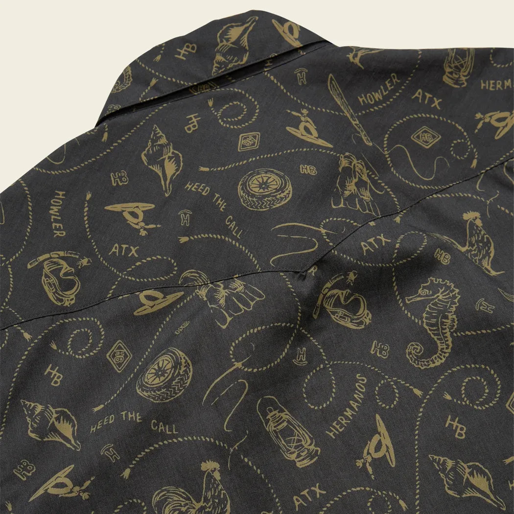 Howler Brothers Men's H Bar B Snapshirt-Men's - Clothing - Tops-Howler Brothers-Appalachian Outfitters