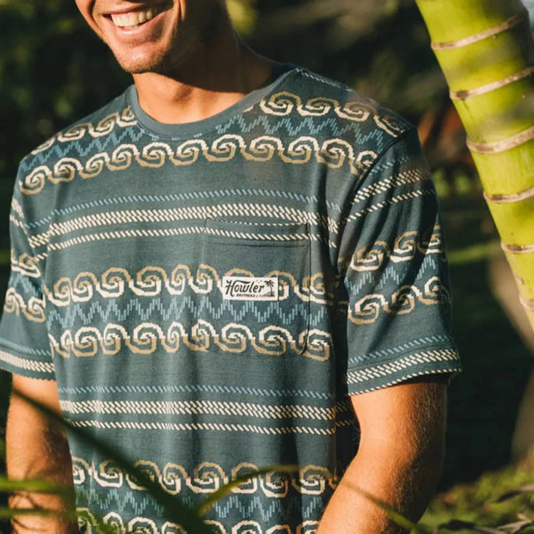 Howler Brothers Men's Jacquard T-Men's - Clothing - Tops-Howler Brothers-Appalachian Outfitters