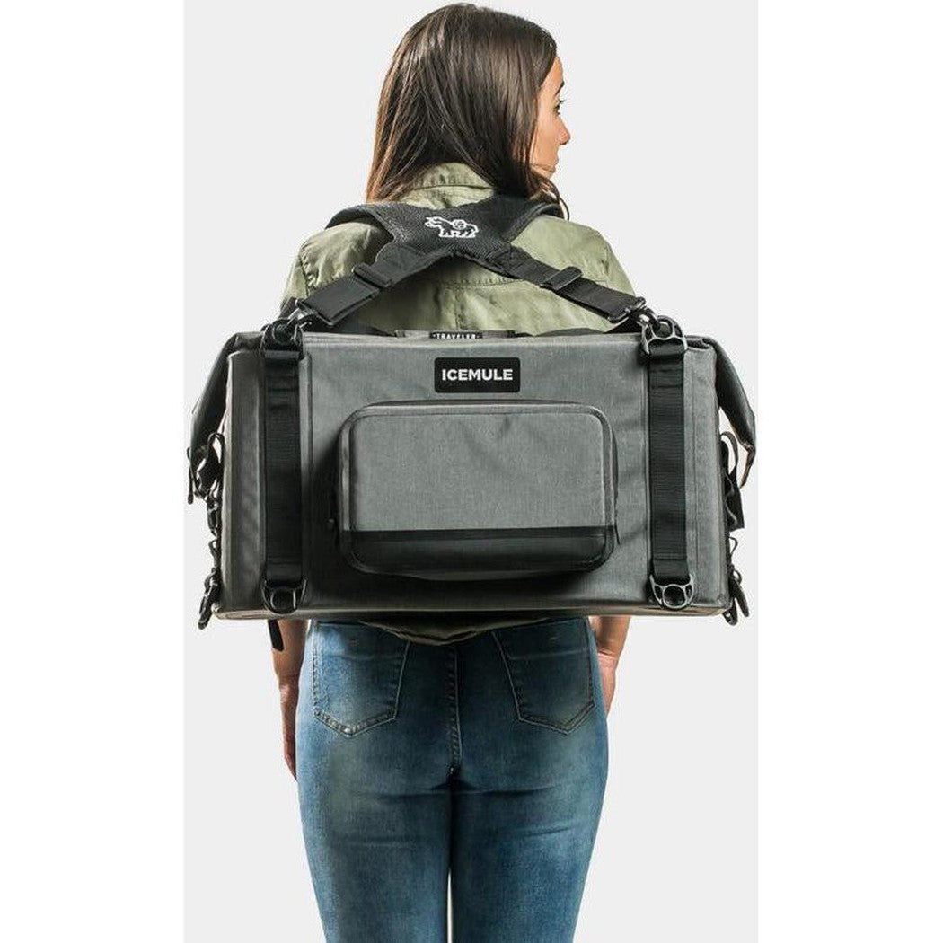 Traveler 35L-Camping - Coolers - Soft Coolers-IceMule Coolers-Snow Grey-Appalachian Outfitters