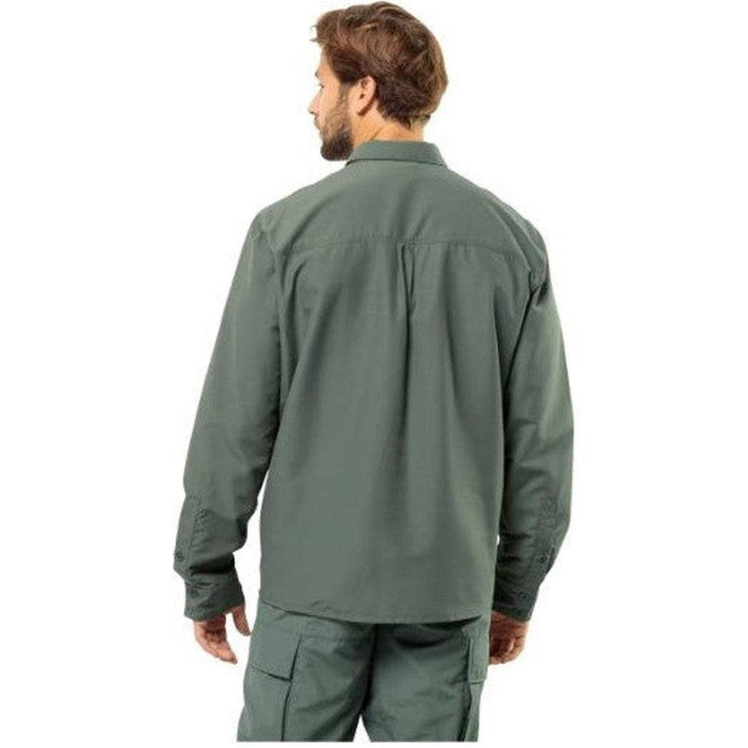 Jack Wolfskin Men's Barrier Long Sleeve Shirt-Men's - Clothing - Tops-Jack Wolfskin-Appalachian Outfitters