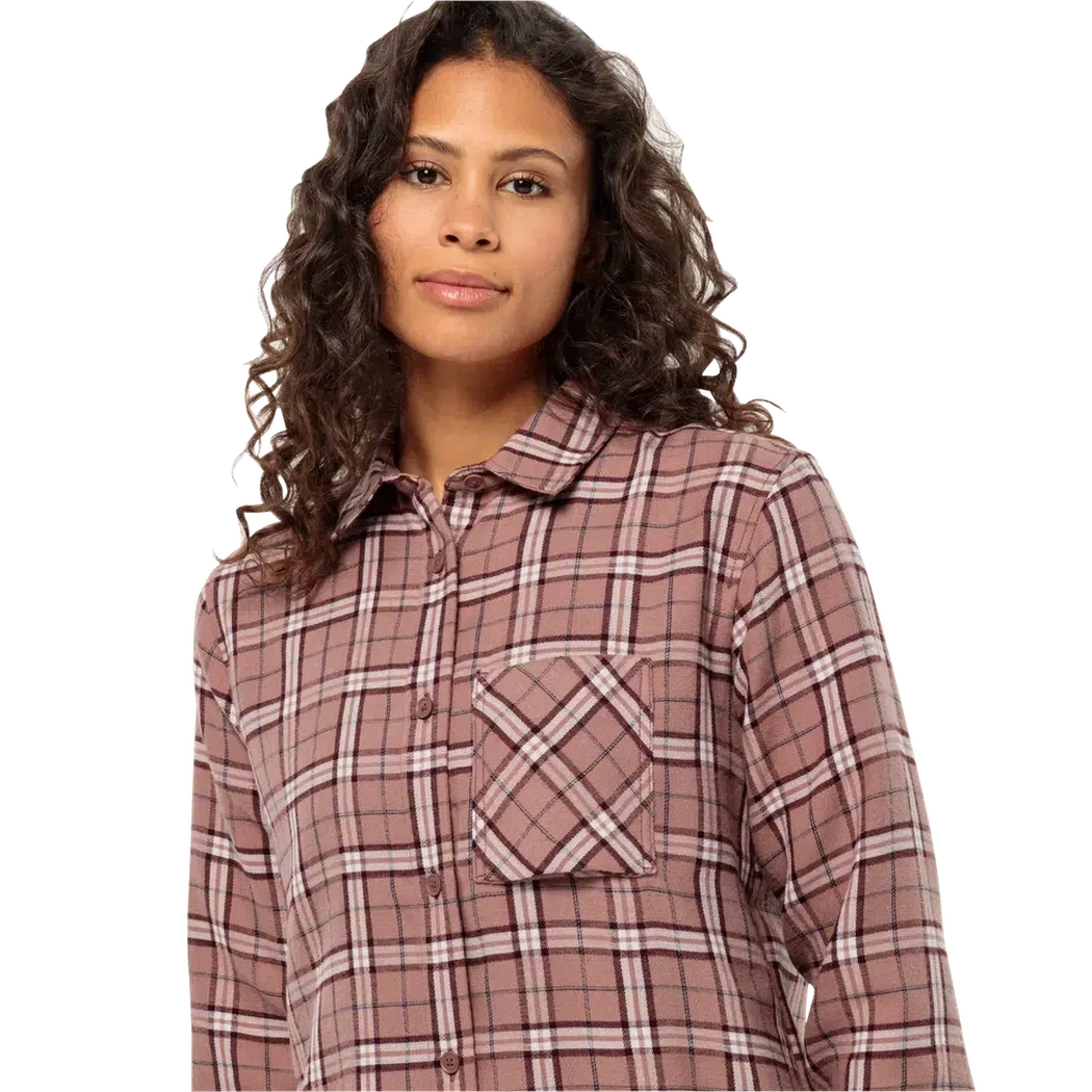 Women's Morgenluft Shirt-Women's - Clothing - Tops-Jack Wolfskin-Appalachian Outfitters