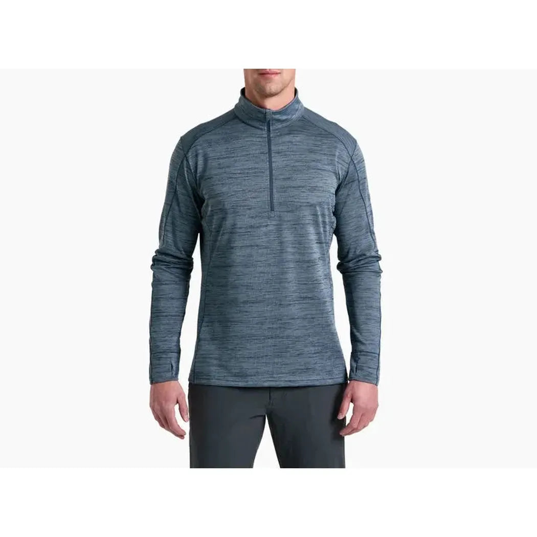 Kuhl Men's Alloy 1/4 Zip-Men's - Clothing - Tops-Kuhl-Charcoal Blue-M-Appalachian Outfitters