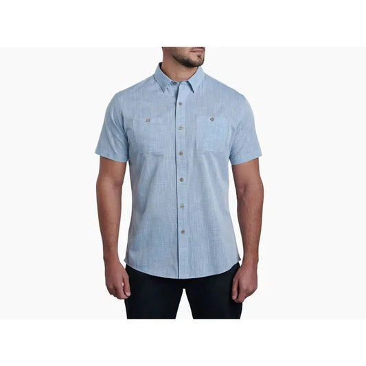 Kuhl Men's Karib Stripe-Men's - Clothing - Tops-Kuhl-Horizon Blue-M-Appalachian Outfitters
