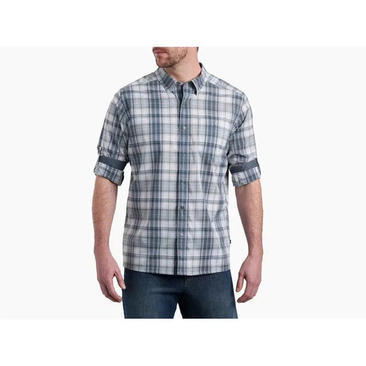 Kuhl Men's Response Lite Long Sleeve-Men's - Clothing - Tops-Kuhl-Blue Mist-M-Appalachian Outfitters