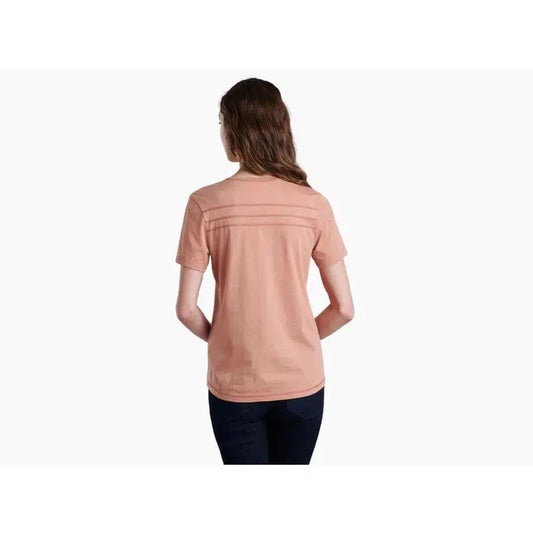Kuhl Women's Arabella V Neck Short Sleeve-Women's - Clothing - Tops-Kuhl-Appalachian Outfitters