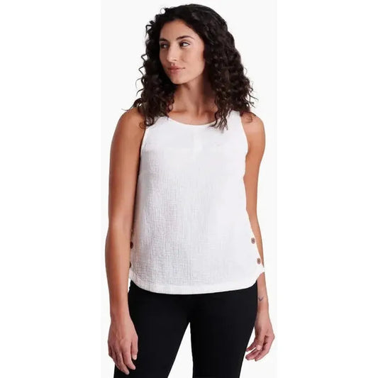 Kuhl Women's Klover Tank-Women's - Clothing - Tops-Kuhl-White-S-Appalachian Outfitters