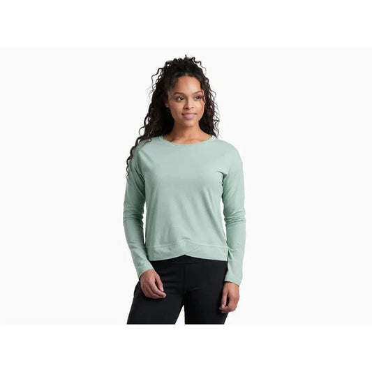 Kuhl Women's Suprima Long Sleeve-Women's - Clothing - Tops-Kuhl-Agave-S-Appalachian Outfitters