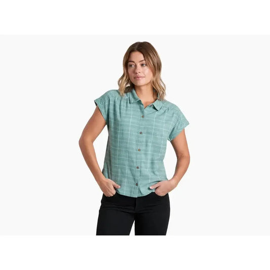 Kuhl Women's Wylde Short Sleeve-Women's - Clothing - Tops-Kuhl-Dew-S-Appalachian Outfitters