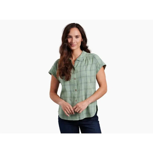 Kuhl Women's Wylde Short Sleeve-Women's - Clothing - Tops-Kuhl-Agave-S-Appalachian Outfitters