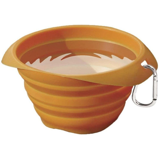 Kurgo Collapse a Bowl Orange / 24 oz. Outdoor Dogs