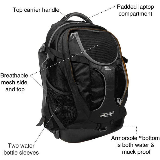 Kurgo G-train K9 Pack Black Outdoor Dogs