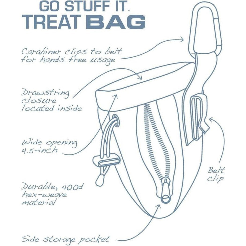 Kurgo Go Stuff it Treat Bag Outdoor Dogs