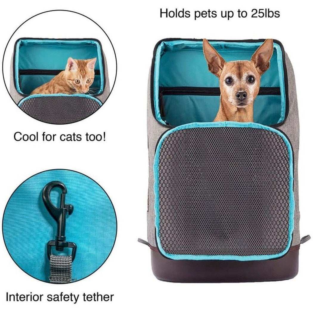 Kurgo K9 Rucksack Heather Grey Outdoor Dogs