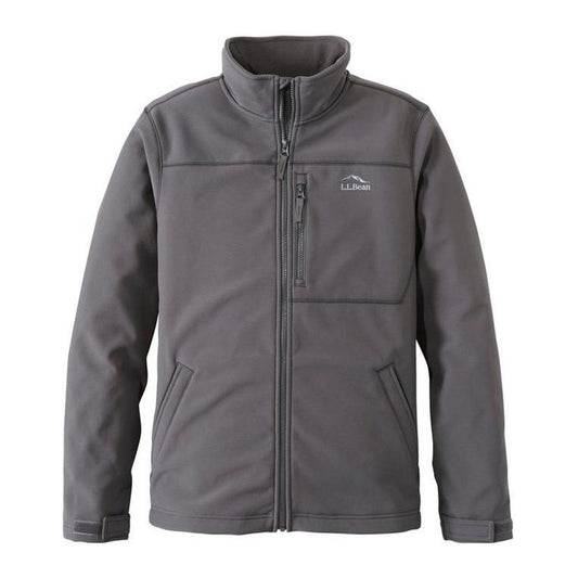 L.L.Bean Sample - Men's Bean Windproof Softshell-Men's - Clothing - Jackets & Vests-L.L.Bean-Alloy Grey-M-Appalachian Outfitters