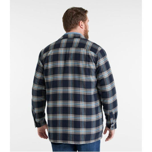 L.L.Bean Sample - Men's Fleece Lined Flannel Shirt-Men's - Clothing - Tops-L.L.Bean-Appalachian Outfitters