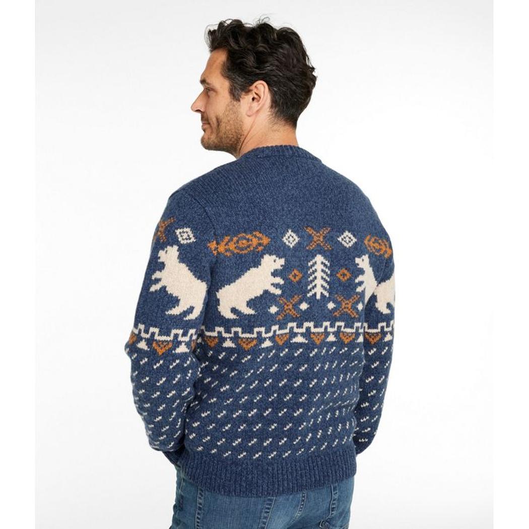 L.L.Bean Men's Bean's Classic Ragg Wool Crewneck Sweater-Men's - Clothing - Tops-L.L.Bean-Appalachian Outfitters