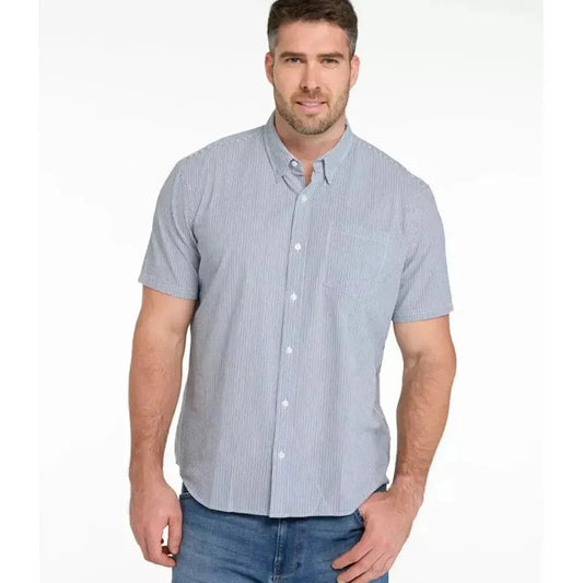 L.L.Bean Men's Comfort Stretch Performance Seersucker Shirt-Men's - Clothing - Tops-L.L.Bean-Appalachian Outfitters