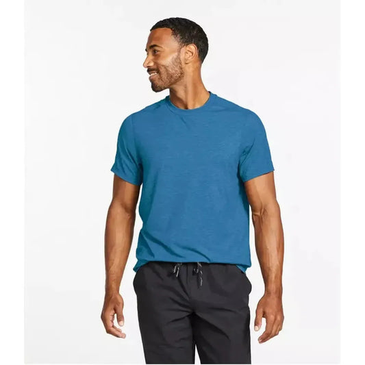 L.L.Bean Men's Everyday SunSmart Tee Short Sleeve-Men's - Clothing - Jackets & Vests-L.L.Bean-Appalachian Outfitters