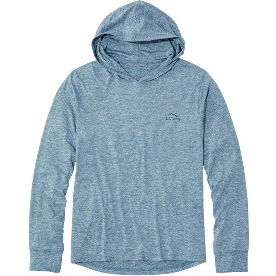 L.L.Bean Men's Insect Shield Pro Knit Hoodie-Men's - Clothing - Tops-L.L.Bean-Slate Heather-M-Appalachian Outfitters