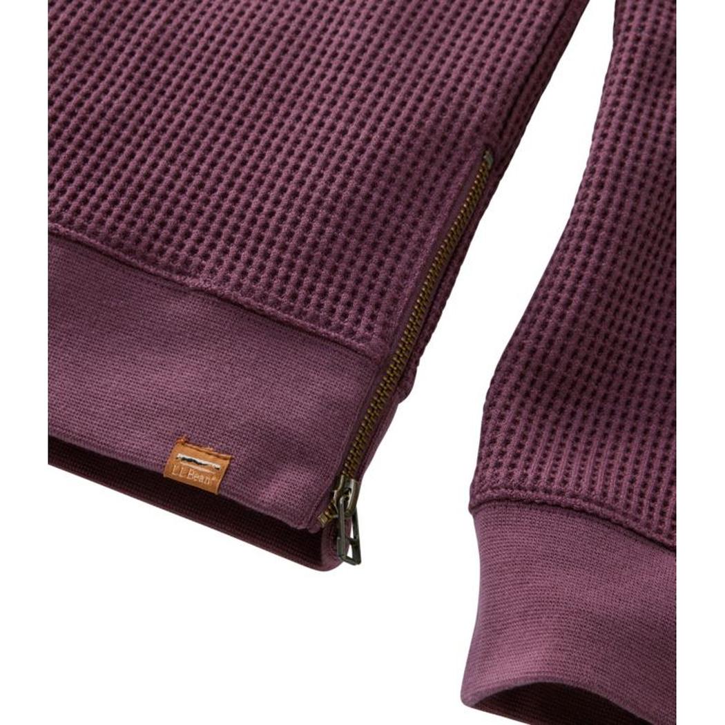 L.L.Bean Women's Birchwood Brushed Waffle V-Neck Top-Women's - Clothing - Tops-L.L.Bean-Appalachian Outfitters