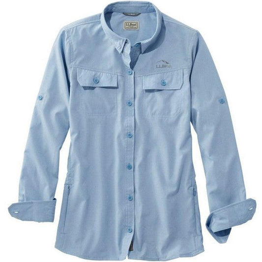L.L.Bean Women's Regular No Fly Zone Shirt Long-Sleeve-Women's - Clothing - Tops-L.L.Bean-Appalachian Outfitters