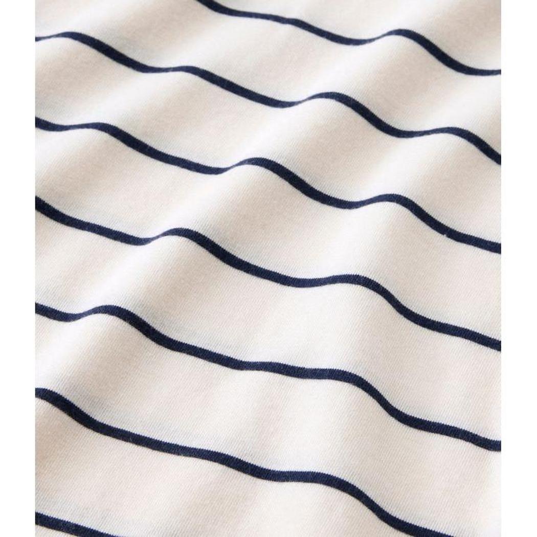 L.L.Bean Women's Soft Stretch Supima-Blend Turtleneck Stripe Tee-Women's - Clothing - Tops-L.L.Bean-Appalachian Outfitters