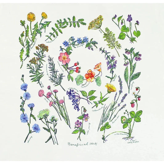 Liberty Graphics Beneficial Herbs Short Sleeve T-Unisex - Clothing - Tops-Liberty Graphics-Appalachian Outfitters