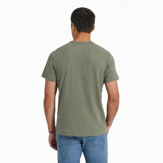 Life is Good Men's Rural Linework Landscape Textured Slub Tee-Men's - Clothing - Tops-Life is Good-Appalachian Outfitters