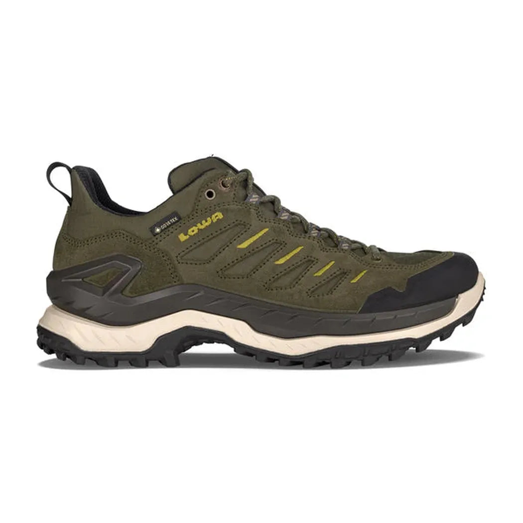 Lowa Innovo GTX Lo-Men's - Footwear - Shoes-Lowa-Olive/Amber Green-Regular-8-Appalachian Outfitters