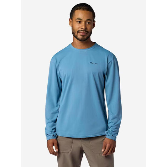 Marmot Men's AirExchange UPF 50 Crew Long Sleeve-Men's - Clothing - Tops-Marmot-Appalachian Outfitters
