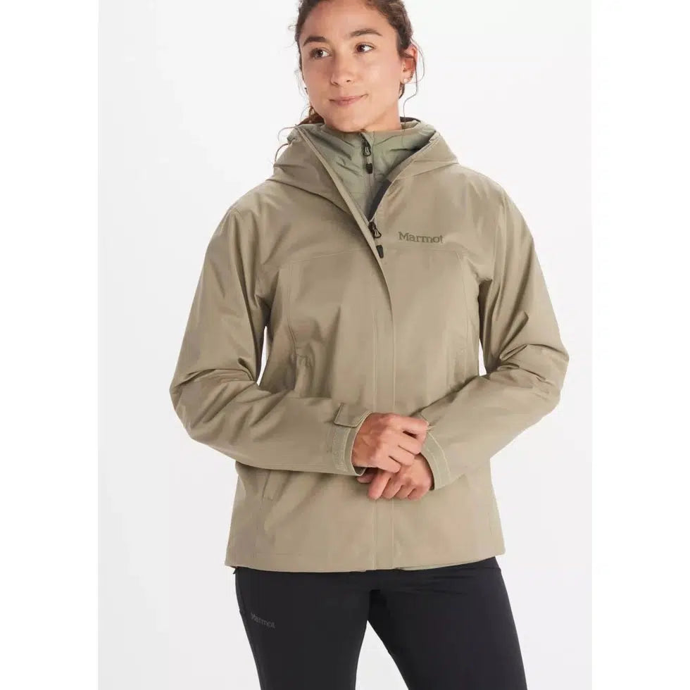 Women's Precip Eco Pro Jacket-Women's - Clothing - Jackets & Vests-Marmot-Vetiver-S-Appalachian Outfitters