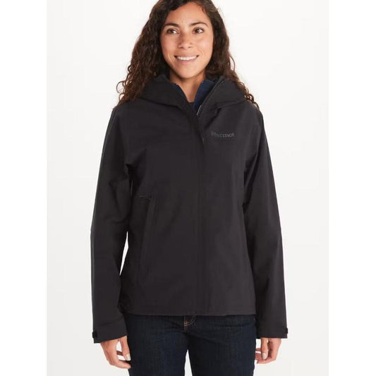 Marmot Women's PreCip Eco Pro Jacket-Men's - Clothing - Jackets & Vests-Marmot-Black-S-Appalachian Outfitters