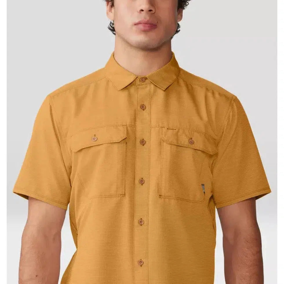Mountain Hardwear Men's Canyon Short Sleeve Shirt-Men's - Clothing - Tops-Mountain Hardwear-Appalachian Outfitters