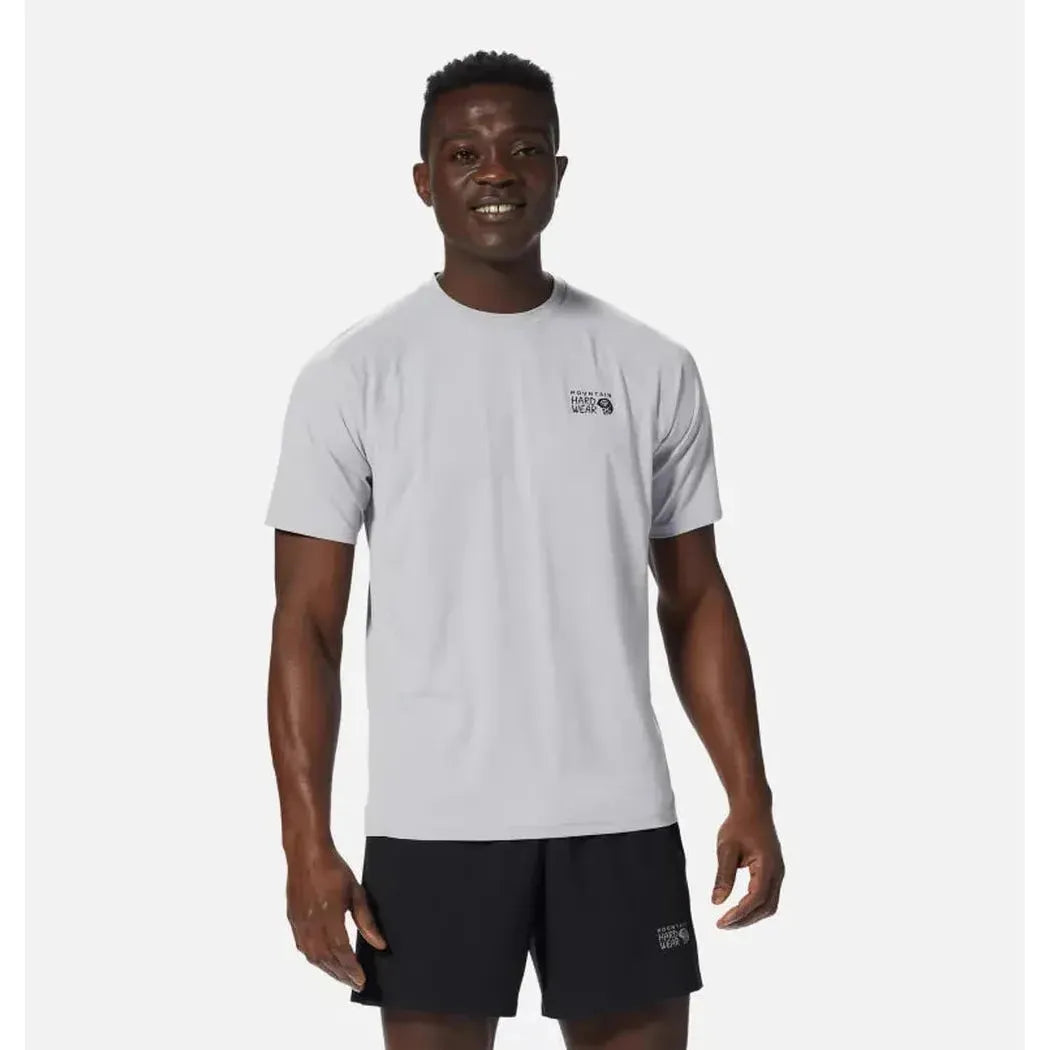 Mountain Hardwear Men's Crater Lake Short Sleeve-Men's - Clothing - Tops-Mountain Hardwear-Glacial-M-Appalachian Outfitters