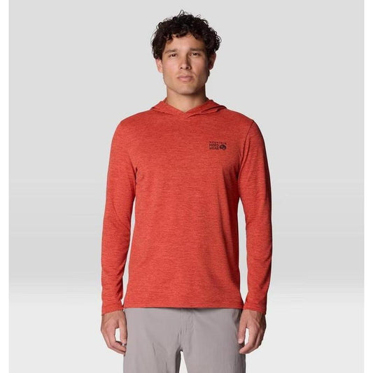 Mountain Hardwear Men's Sunblocker Hoody-Men's - Clothing - Tops-Mountain Hardwear-Aspect Heather-M-Appalachian Outfitters