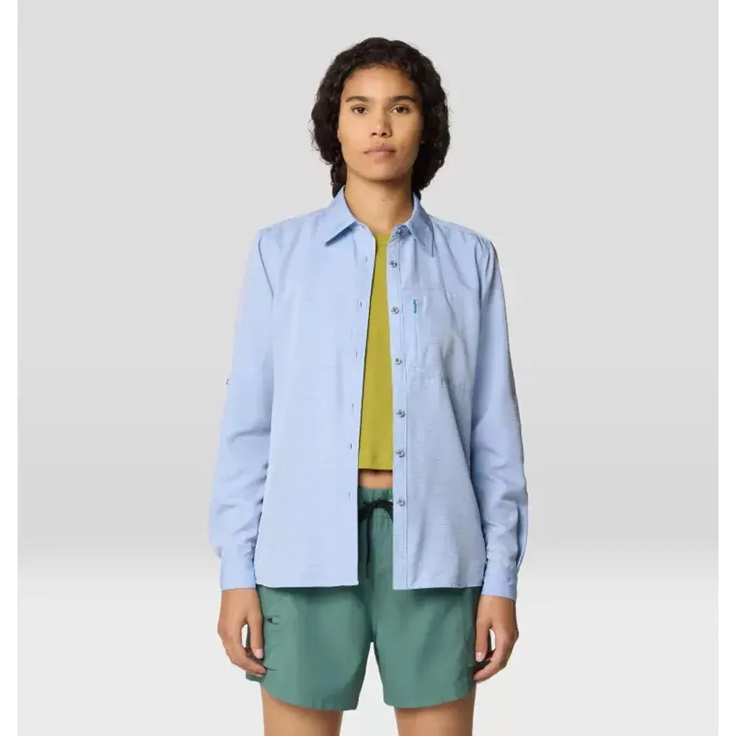 Mountain Hardwear Women's Canyon Long Sleeve-Women's - Clothing - Tops-Mountain Hardwear-Appalachian Outfitters