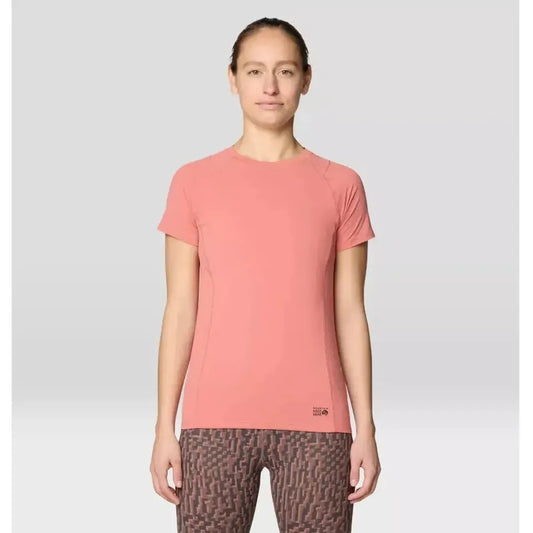 Mountain Hardwear Women's Crater Lake Short Sleeve-Women's - Clothing - Tops-Mountain Hardwear-Fleurs-S-Appalachian Outfitters