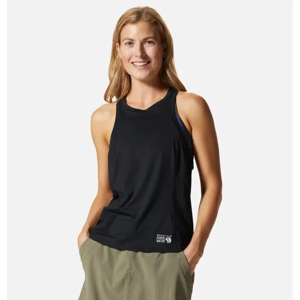 Women's Crater Lake Tank-Women's - Clothing - Tops-Mountain Hardwear-Black-S-Appalachian Outfitters